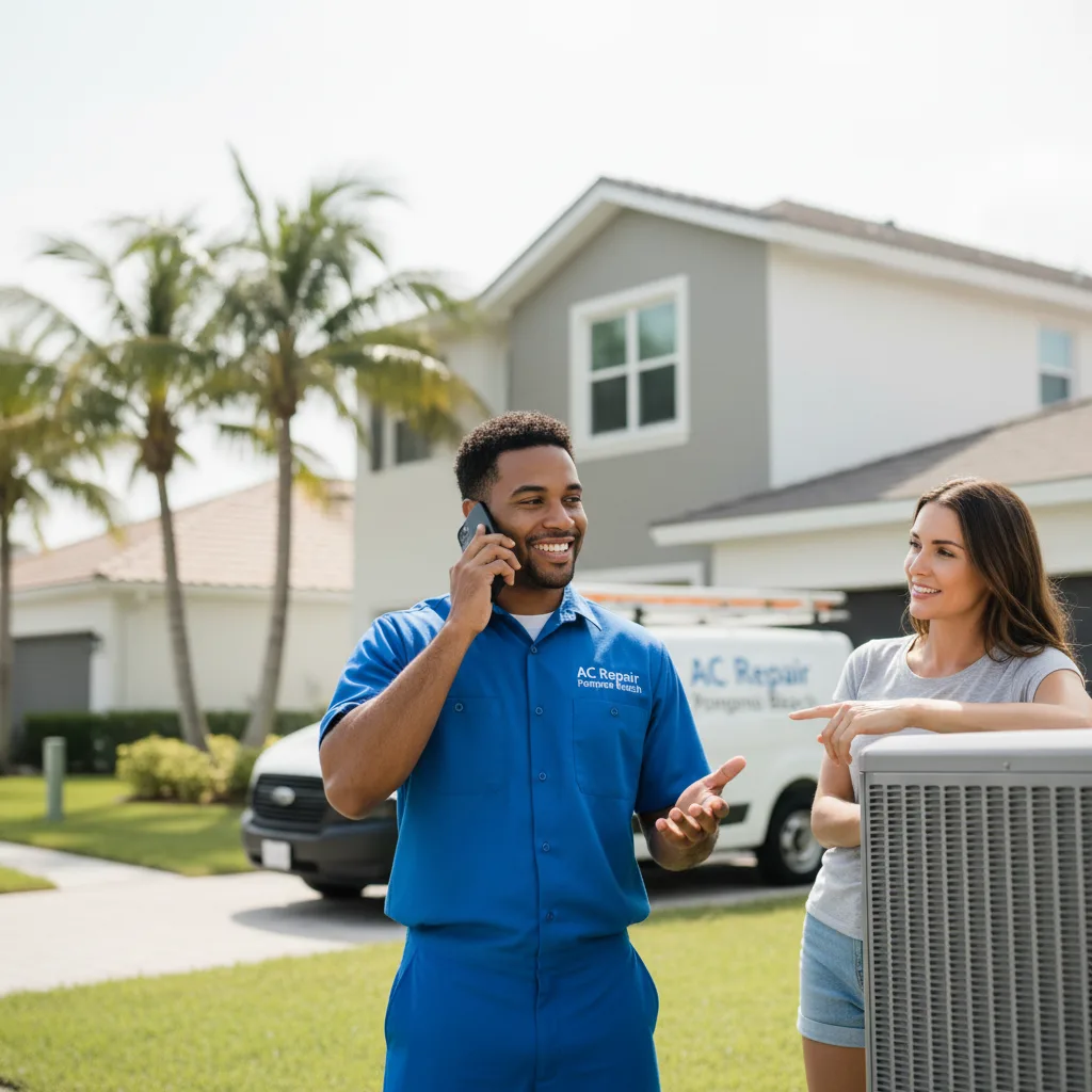 AC Repair Pompano Beach customer support in Orlando
